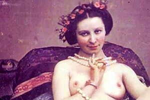 This is a vintage milf having steamy encounter with her European lover presented by Dark lantern entertainment