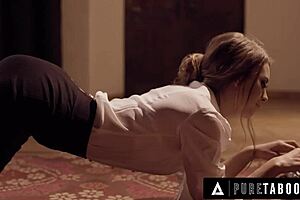 Office sex: Usual threats and big tits swinging on daddy’s big dick