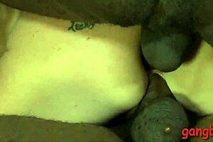 Big tit Latina MILF gets filled with milk during big cock sex