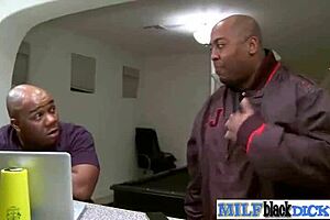 Anal Porn: wet pussy takes a massive black cock pounding