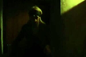 Anal toy with blindfolded girl during private bondage session