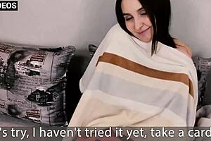 In a role playing game, amateur step sister gets down and dirty