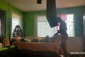 Maledoms big cock gets pounded into ebony wife's asshole