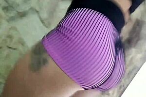 Bianca naldy is showing off her sexy body and tight ass