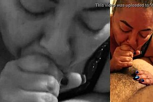 Charfilipina, bisexual wife, deepthroats blowjob