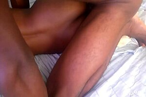 A big black cock fucks American wife’s ass
