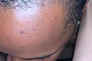 pussy eating and facial gets the bisexual couple closer to real sex