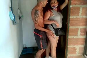Brother in law cheats with slutty Latina milf in Colombian town