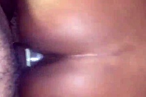 Homemade porn video features tight ass and big black cock