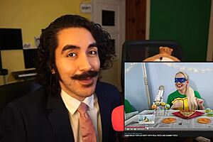 Joker and jerk off: Gay Harley Quinn reacts to Alyssa Jordan's asmr reaction!