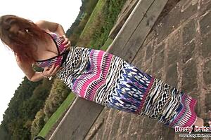 Excellent great outdoors group masturbation, busty babes strip down
