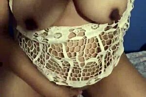 Steamy solo video of Busty Latina Julia Soto teases, then ultimately pleases herself