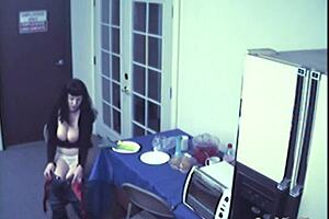She's a natural tit brunette, she likes handjob and fingering with a handjob