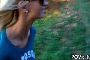 Online porn video shows a hard fucking of teen pussy