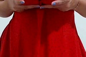 Big boobs and peitos: A Latina wife's intimate show