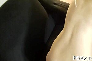 One has small tits and wet pussies, the other gets the ultimate in porn