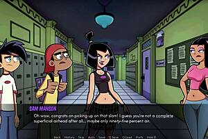 Fat and Curvedteen In Cartoon Porn Movie