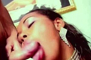 Family role play involves black teen stepsister getting double penetrated