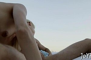 18-year-old amateur gets her pussy fucked hard
