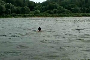 Outdoor fucking of naked babes and BWF sex activities with skinny blonde and brunette passion seekers