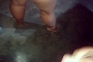 Little latina babe deepthroats my huge dick in home made porn