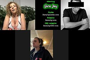 by Sara Jay and big black cock interracial gangbang