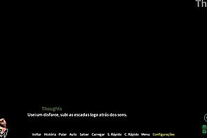 Cartoon porn game: Animated video shows horny girl experiencing intense orgasms