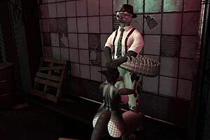 Second life, an animated cats and anime characters in HDC videos