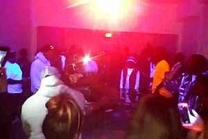Queens super club in Philadelphia, PA of Cherise’s nighttime striptease