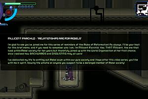 The futuristic BDSM porn game featuring big ass and big boobs
