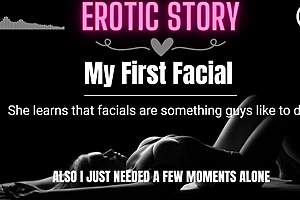 XRx orgasm: First facial treatment hits the young woman