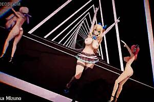 It is also so cute when girls in my Mmd r18 moves to the rhythm of this song Luvoratorrrry
