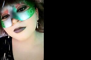 Watch the attractive stepmother having large tits and wearing black lingerie seducing her own son