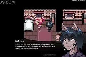 Small tits and small bodiesAre the heroes in this open nude Hentai game