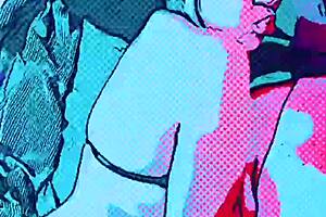 In the hentai video, stepfather and stepsister examine the thematic of role play
