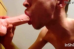 Porno gay teen Joe nuts is the first time he pleasures himself with a big gay toy