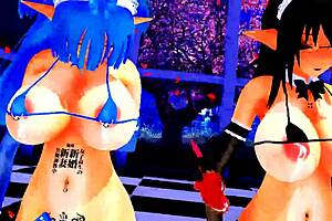 Contribution of Futanari’s Sensual dance and sing performance as an Mm