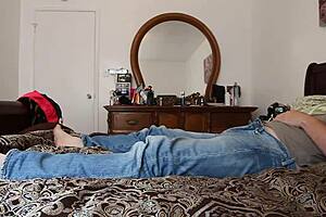 Thus, every pervert dream of Carrie gets satisfied with footjob and asshole sex