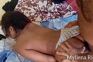Facial on a large black cock in the finest Amateur mature porn