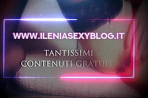 A lovely Italian couple masturbation with a fat black cock