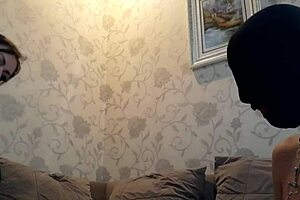 Erotic BDSM scenes with a beautiful dominatrix Nicke and her naked slave