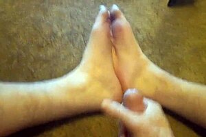 Gay single man masturbation with hot cumdispensing