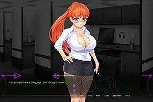 Full story video of anime coworker getting dominated by a monster