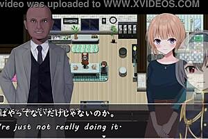 Egchi has his crossdressing fantasy come true in this hentai video with newlywed Megu