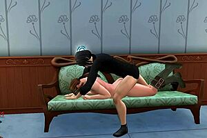 Sex with lesbians and shemale and lesbian threesome and big tits