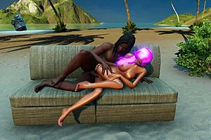 3D porn at its finest with a big black cock