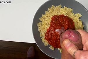 Porno-addicted pair enjoying the homemade sex stage