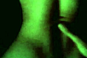 Teen Latina fucking her pussy in the dark while being recorded