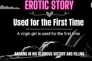 Teen’s first time experience in audio sex story
