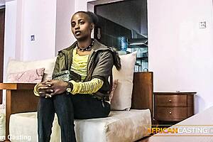 Blonde African girl relinquishes her virginity on cam wild xvideos: African amateur takes on big black cock in POV
